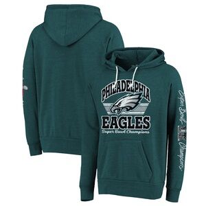 Philadelphia Eagles Majestic
Threads Super Bowl LIX
Champions Hoodie Mens Large